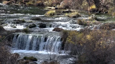 Mini Falls Stock Footage 32922187