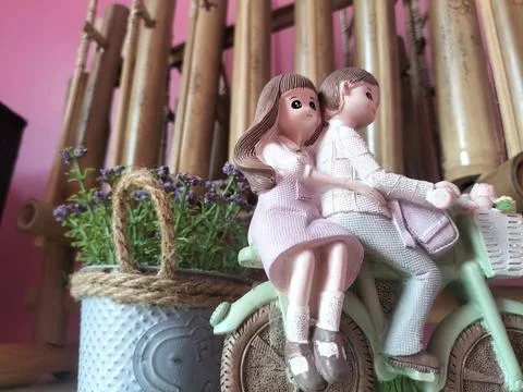 Mini figure 스톡 사진