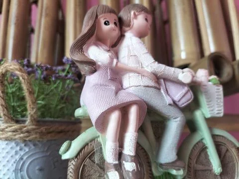 Mini figure 스톡 사진