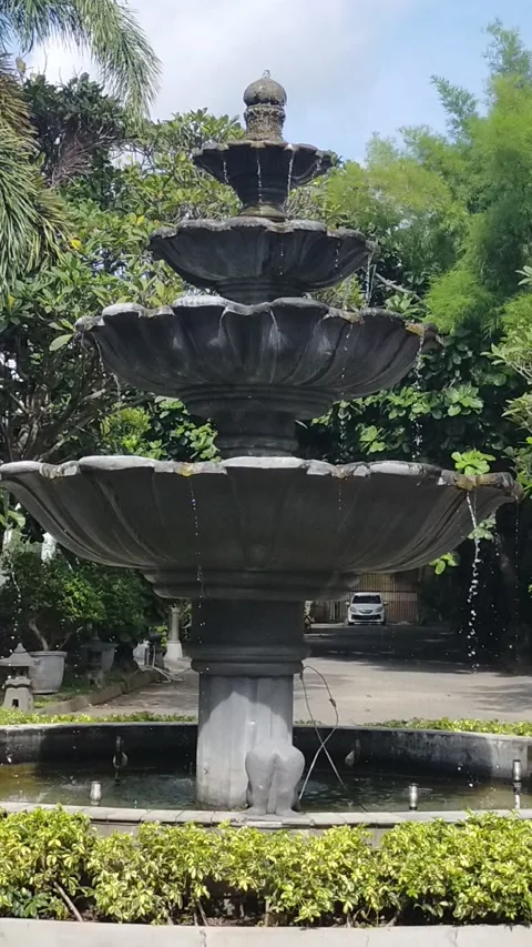 Mini fountain Stock Footage 230105081