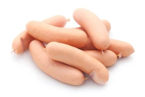 Mini Frankfurters Foto stock