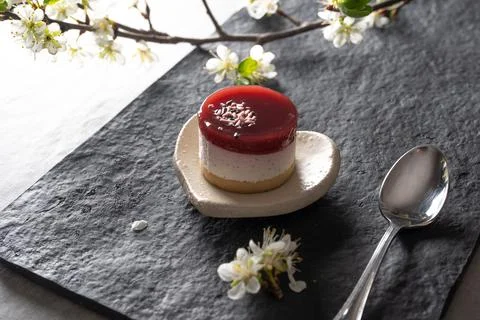 Mini fruit cake Stock Photos