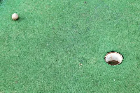 Mini golf course Stock Photos