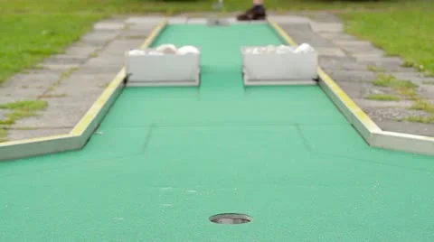 Mini golf Stock-Footage 12136652