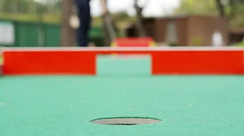 Mini golf Stock Footage 12136658