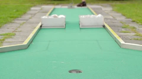 Mini golf Stock Footage 12136662