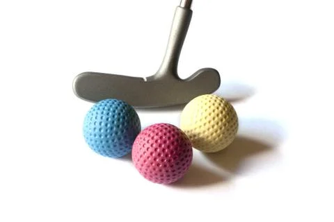 Mini Golf Material  Stock Photos