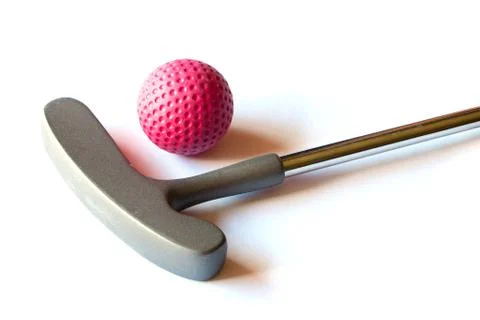 Mini Golf Material  Stock Photos