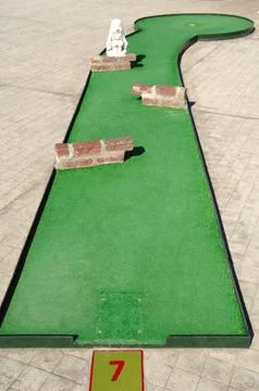 Mini golf Stock Photos