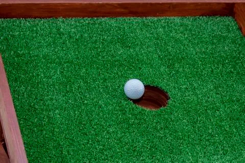 Mini golf. Stock Photos