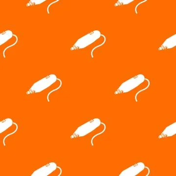 Mini hand drill pattern vector orange 스톡 일러스트