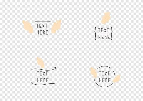 Mini heart finger sign vector, love banner isolated on transparency backgrou Stock Illustration