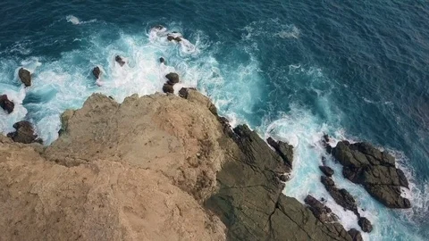 Mini Island Flyover in Manuel Antonio, Costa Rica Stock-Footage 79446969