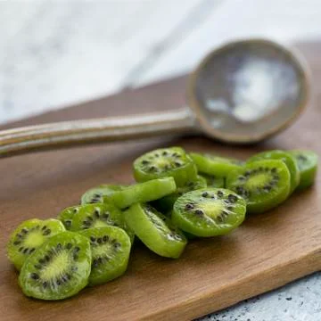 Mini kiwi berries Stock Photos