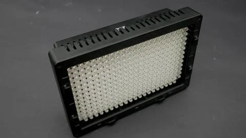 Mini led lighting for video Stock Photos