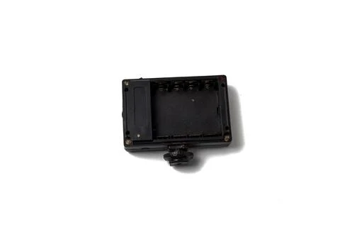 Mini led for video equipment, image isolated on white background, Video lig.. Stock Photos