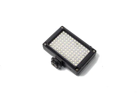Mini led for video equipment, image isolated on white background, Video lig.. Stock Photos
