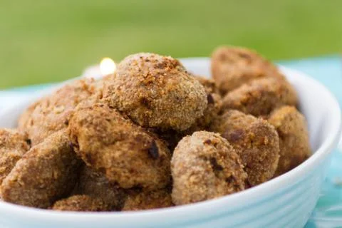 Mini Meatballs Stock Photos