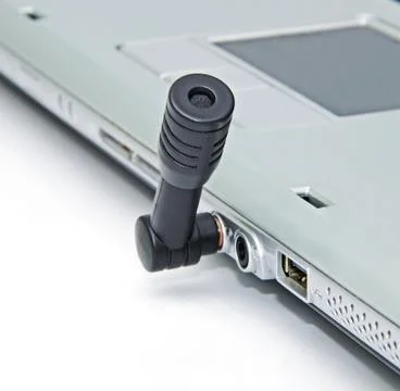 Mini microphone Foto stock