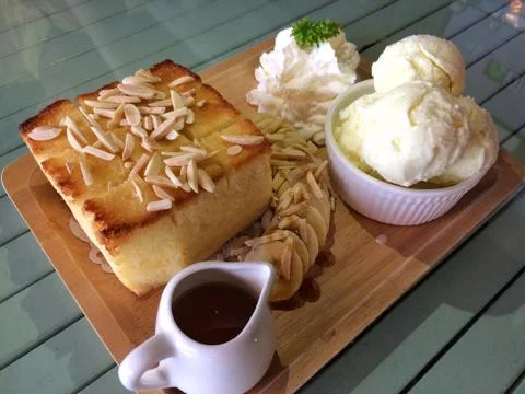 Mini Monkey Toast Stock Photos