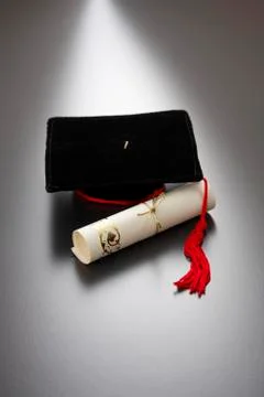Mini mortar board Stock Photos
