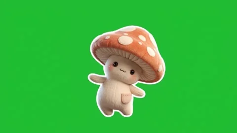 Mini Mushroom Pocket Video stock 346165454