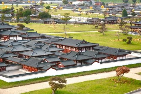  the mini old town in daming palace was the imperial palace complex of the tang  Stock Photos
