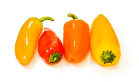 Mini peppers . Stock Photos