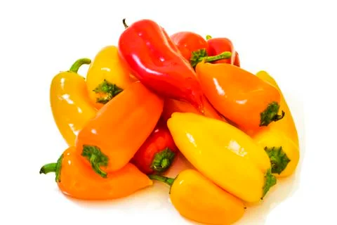 Mini peppers . Stock Photos