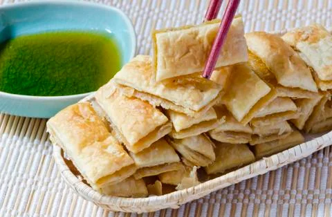 Mini Pineapple Pies Stock Photos