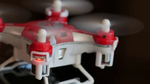 Mini pocket quadcopter Stock Footage 84266163