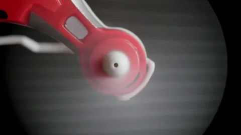 Mini pocket quadcopter propeller Stock Footage 84266208