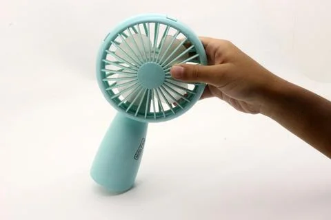 Mini portable fan Stock Photos