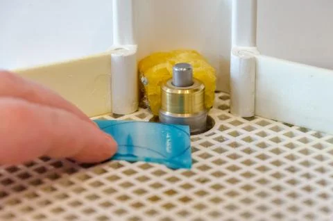 Mini Portable Grinder Machine for Stained Glass. Tools for art glass work. Stock Photos