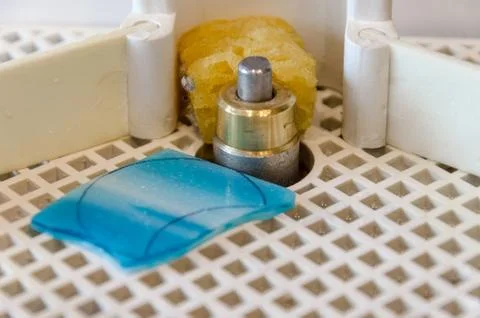 Mini Portable Grinder Machine for Stained Glass. Tools for art glass work. Stock Photos