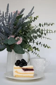 Mini Red Velvet Layer Cake with Cream Cheese Frosting Stock Photos