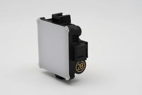 Mini RGP light. LED light that can change color that can be burned constant.. Stock Photos