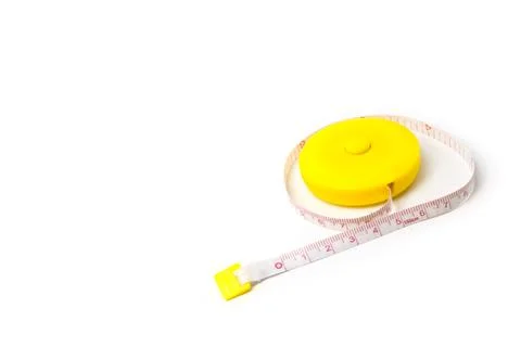 Mini roll meter which is very suitable for home repair work, sewing. Stock Photos