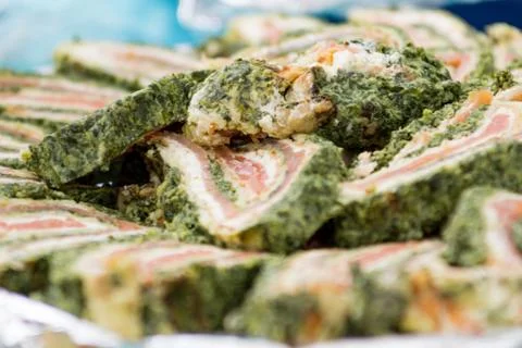 Mini Samon Rols Stock Photos