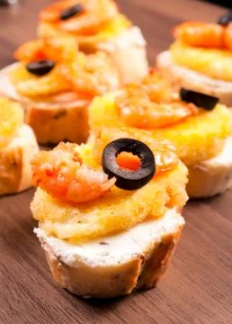 Mini sandwich Stock Photos