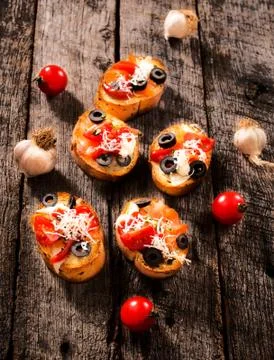 Mini sandwich Stock Photos