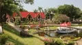 Mini Siam park in Pattaya, Thailand HD Footage