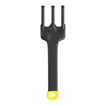Mini soil digger pickaxe isolated on background Stock Illustration