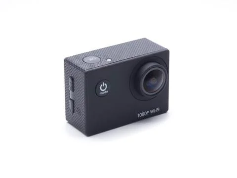 Mini sport camera Stock Photos