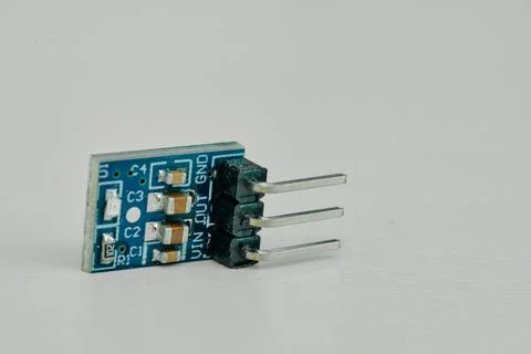 Mini step-down power supply module for Arduino Stock Photos