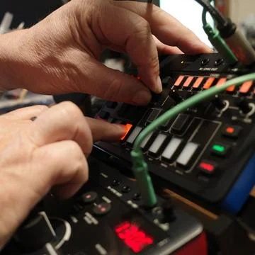 A mini Synthesizer Stock Photos