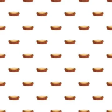 Mini tarts or chocolates creating a seamless pattern Stock-Illustration