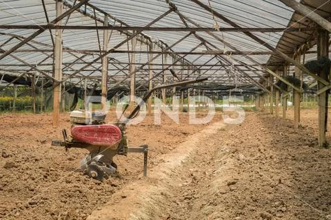 Mini Tillage machines Stock Photos