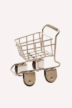 Mini toy pushcart Stock Photos
