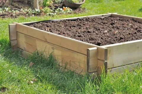 Mini vegetable garden Stock Photos